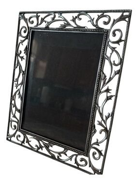 Ornate Silver-Tone Scroll Picture Frame - Home Accents